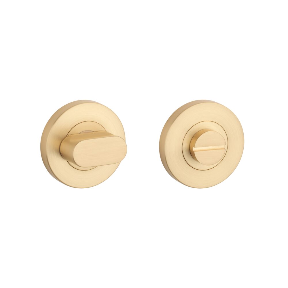 Rozeta Sterk okrągła R Pro 8 mm WC 4x4 do 60 mm, złoty matowy