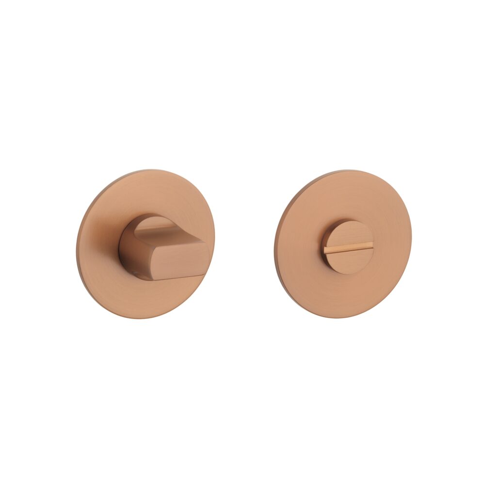 Rozeta Sterk okrągła R Ultra Slim 3 mm WC 4x4 do 42 mm, miedziany pvd