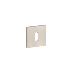 Rozeta Stile kwadratowa Q Slim 7 mm klucz, nikiel