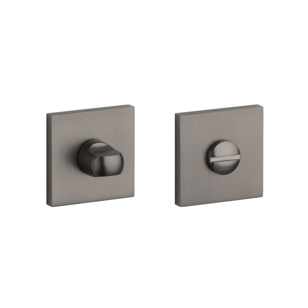 Rozeta Stile kwadratowa Q Slim 7 mm WC 4x4, tytan