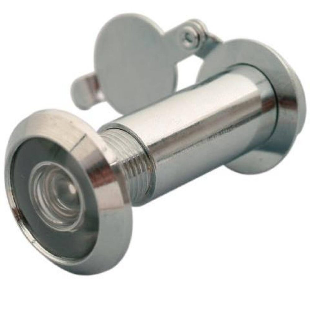 Wizjer szerokokątny 180* B-05 przekrój 14mm rozstaw 37-65mm chrom