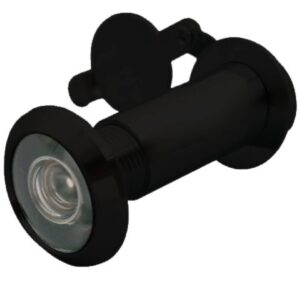 Wizjer szerokokątny 180* B-05 przekrój 14mm rozstaw 37-65mm czarny