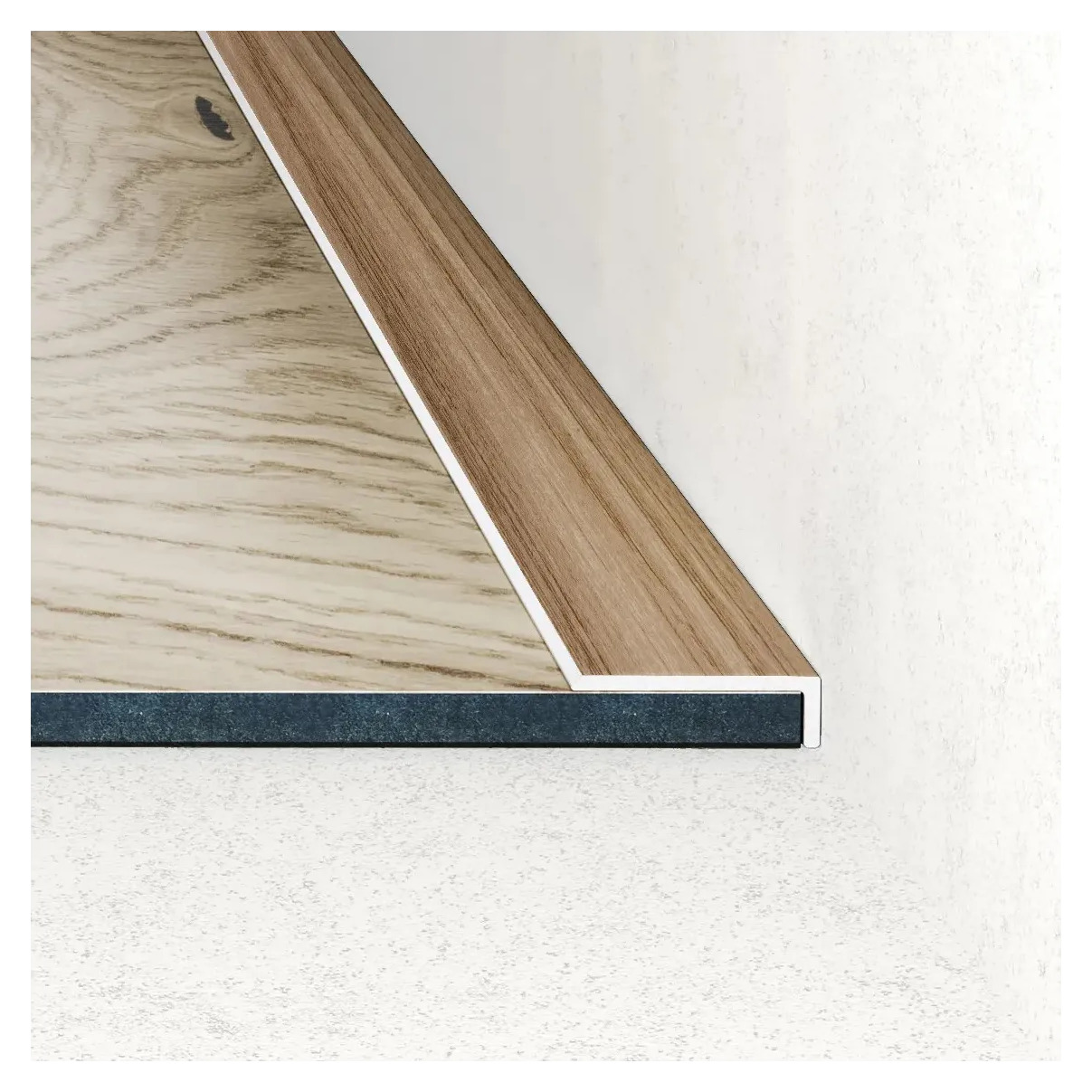 Listwa zakończeniowa do LVT 20 × 5,8 mm Effector C33 - Dąb - 2,7 m