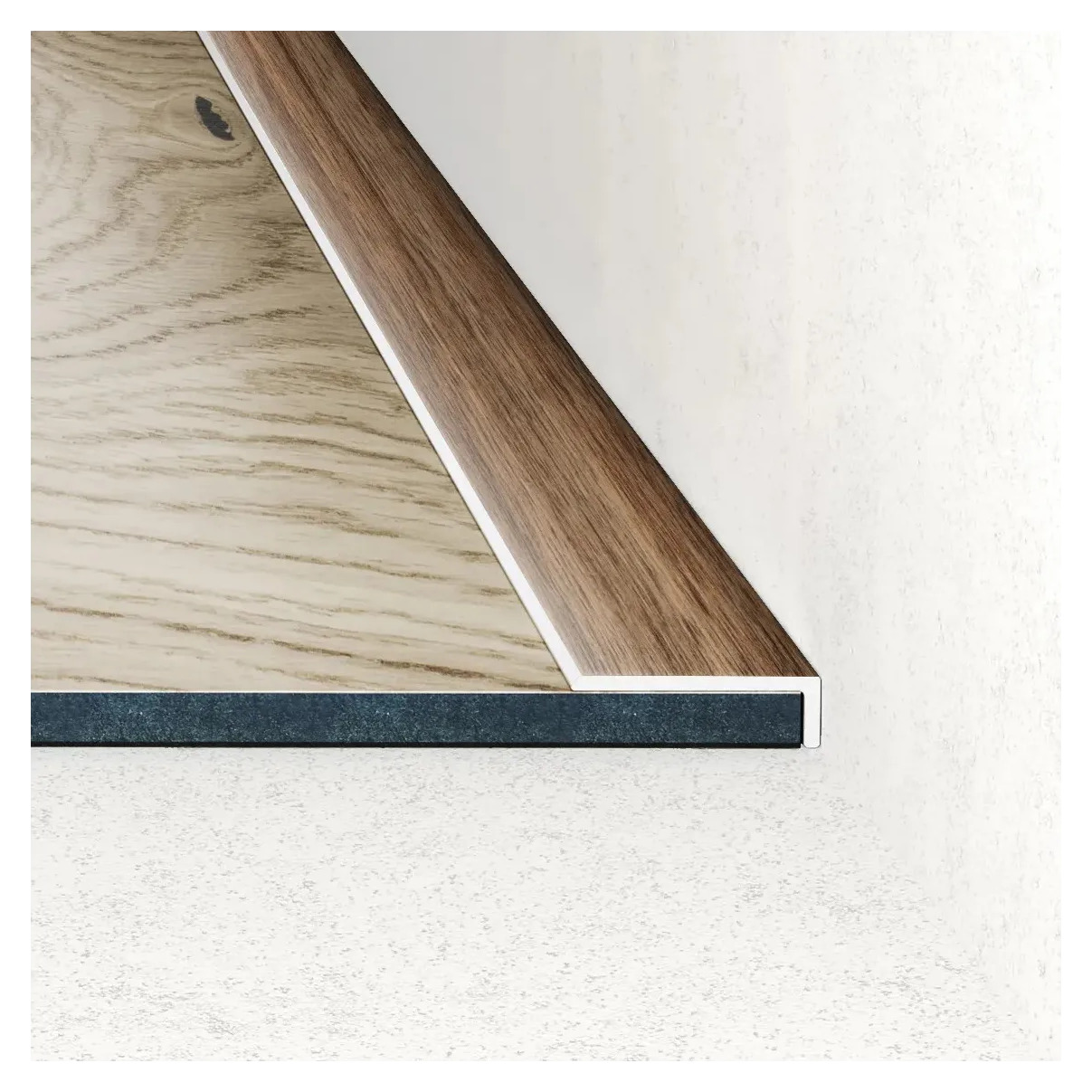 Listwa zakończeniowa do LVT 20 × 5,8 mm Effector C33 - Merbau - 2,7 m