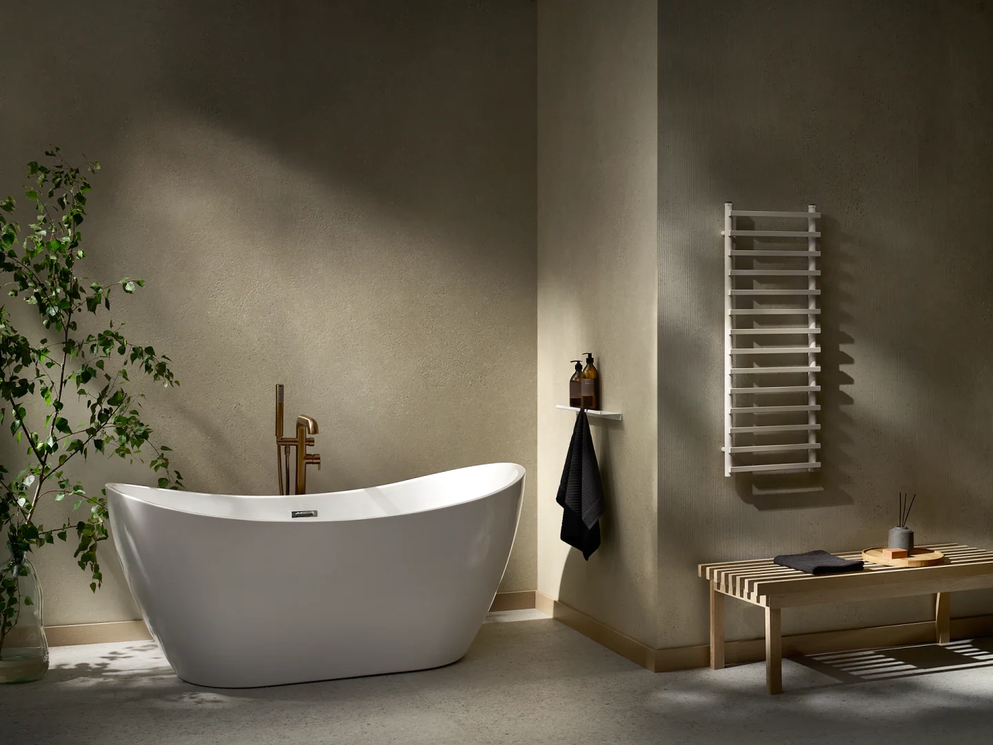Płyta mineralna Modee Massi Sand – Concrete, 1175 × 2800 mm (WMS546C)