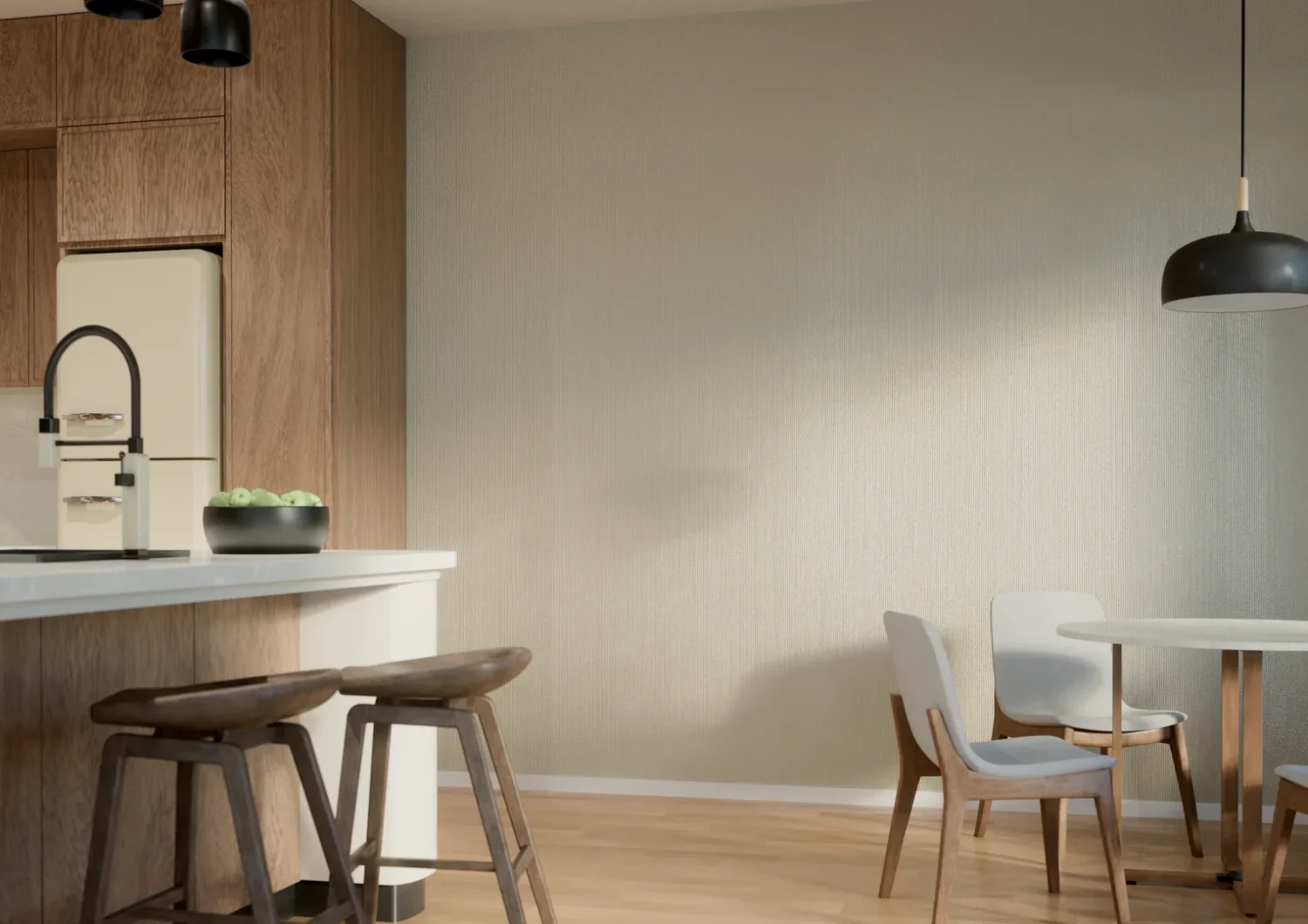Płyta mineralna Modee Mono Cashmere – Stripes, 1175 × 2800 mm (WMS542S)