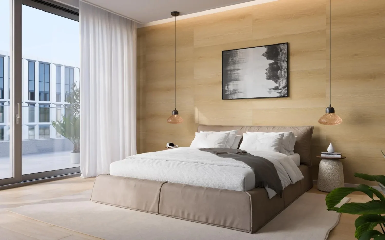 Płytka mineralna Modee Burbon – EIR WOOD, 1200 × 600 mm (WMST208)