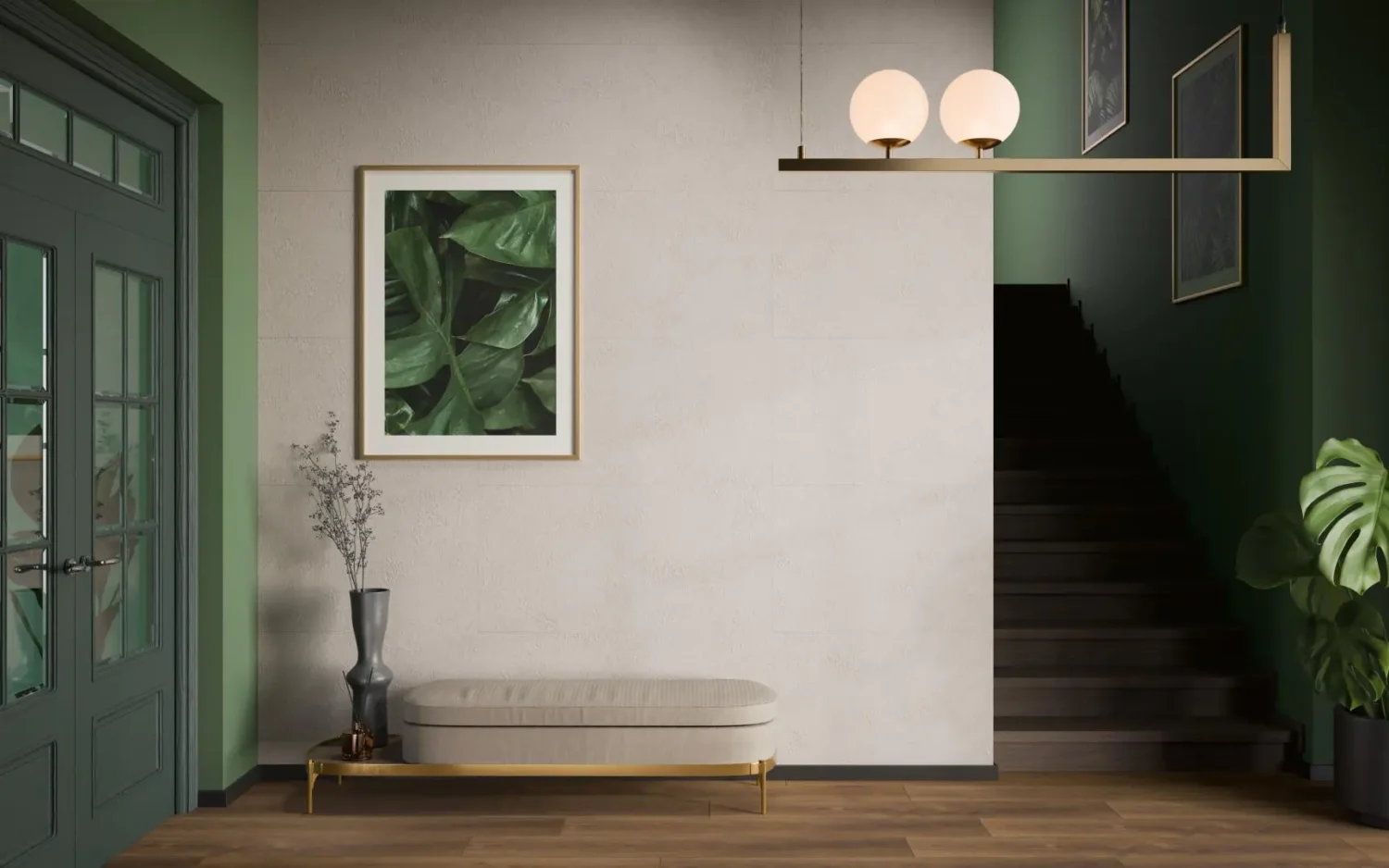 Płytka mineralna Modee Mono Cashmere – Concrete, 1200 × 600 mm (WMT542C)