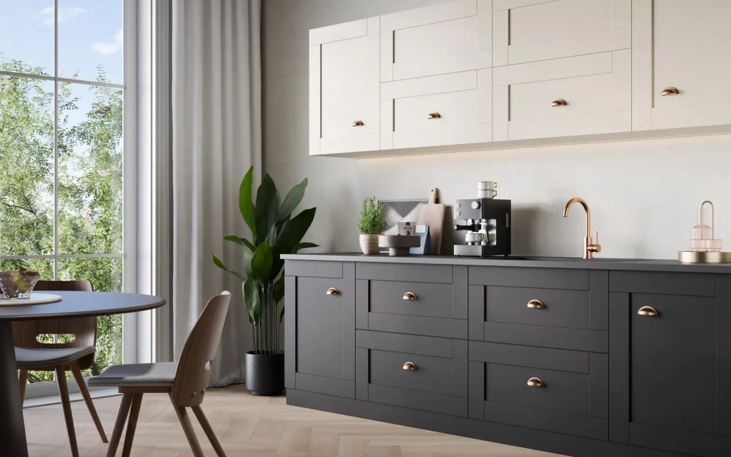 Płytka mineralna Modee Mono Ivory – Concrete, 1200 × 600 mm (WMT511C)