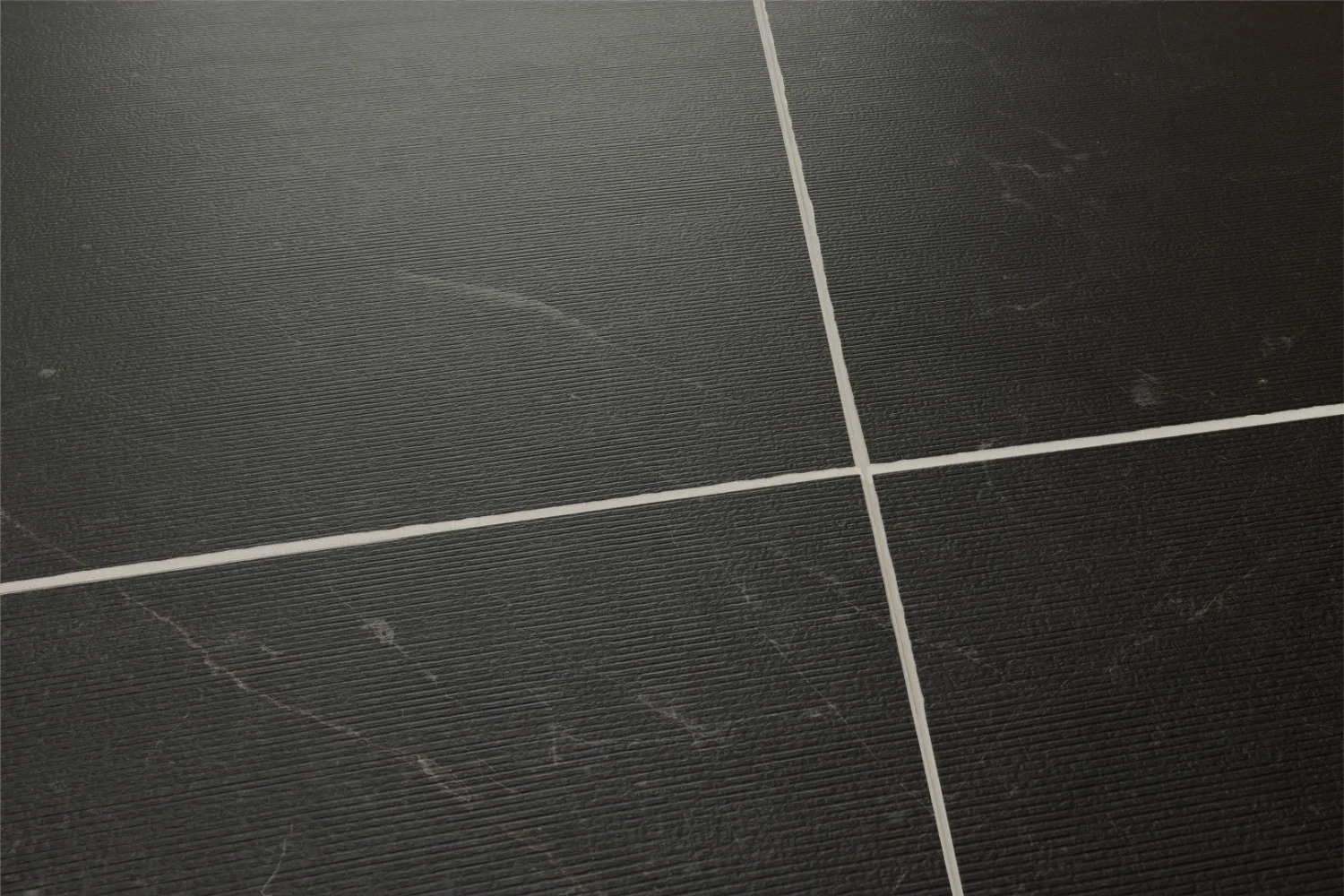 Płytka mineralna Modee Monreale Black – Stripes, 1200 × 600 mm (WMT518S)