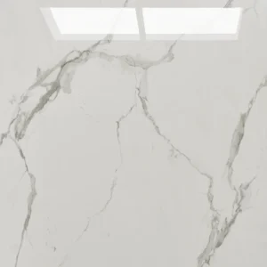 Płytka mineralna Modee Pietra Santa White – HIGH Gloss, 1200 × 600 mm (WMT538G)