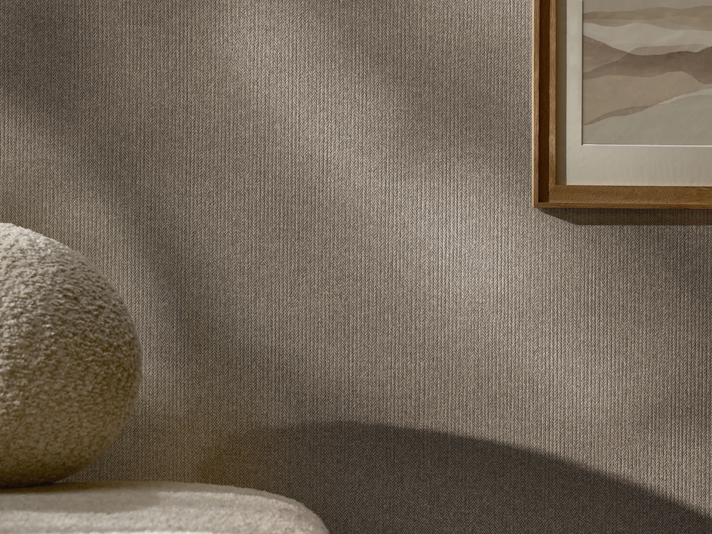 Płytka mineralna Modee Tweed Ivory – Stripes, 1200 × 600 mm (WMT528S)